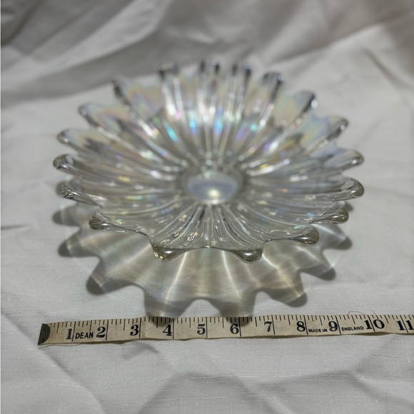 Vintage Iridescent Glass Bowl - Picture 2 of 4